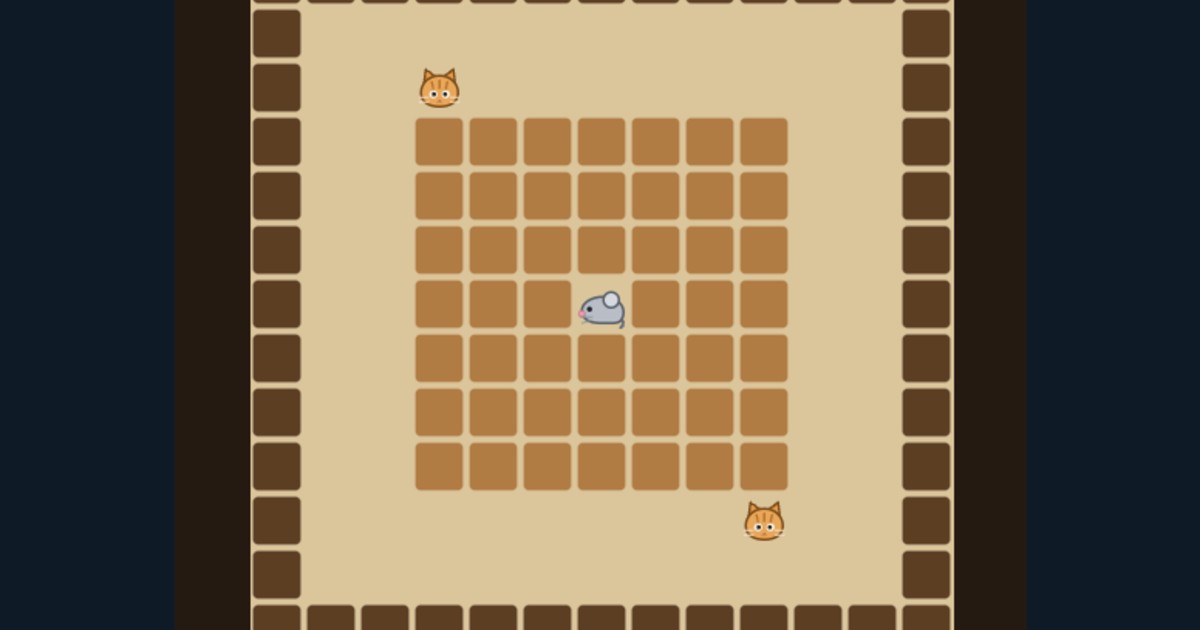 Rodents Revenge game, touch and keyboard
