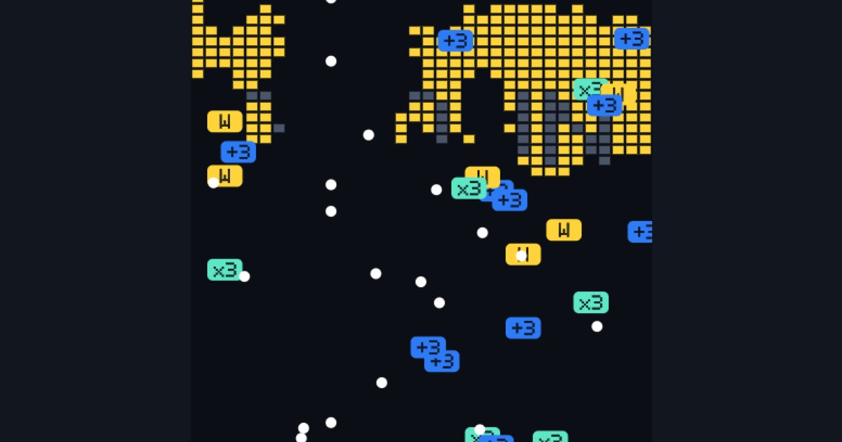 Breakout with power-ups game proto